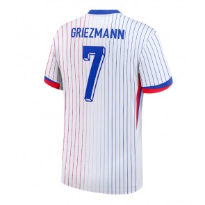 Frankrig Antoine Griezmann #7 Replika Udebanetrøje EM 2024 Kortærmet